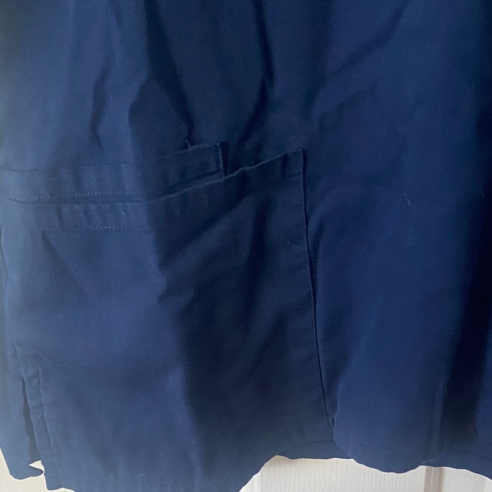 Navy Blue Scrub Set | Women’s Size Medium | Soft & Professional - Picture 3 of 11
